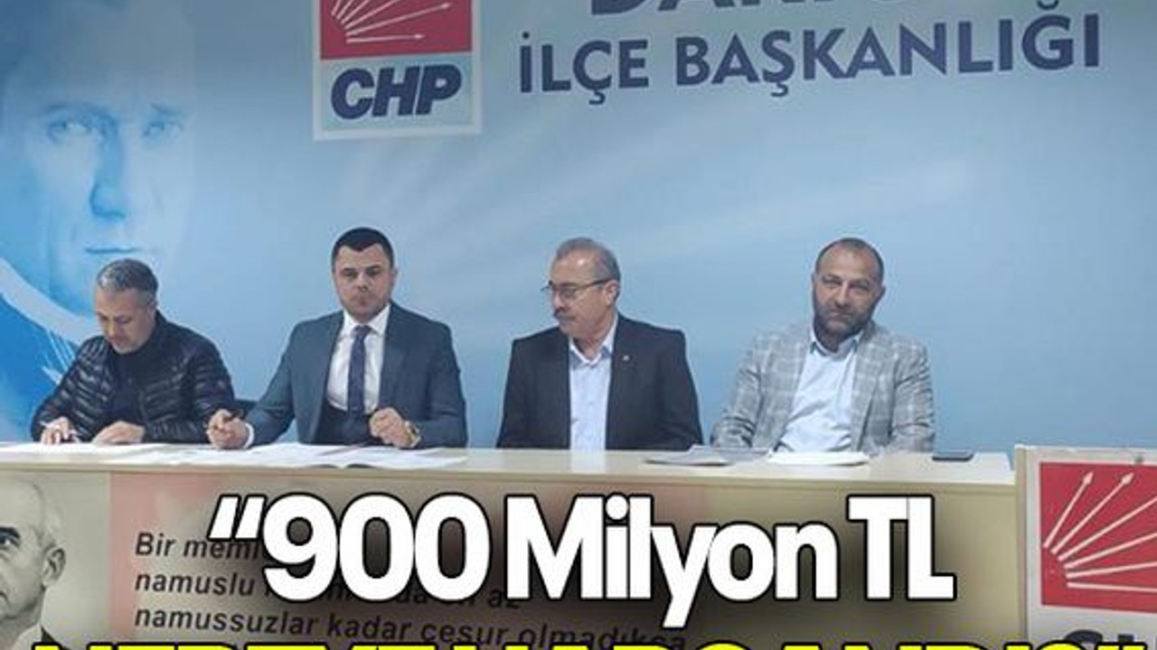 “900 Milyon TL NEREYE HARCANDI?”